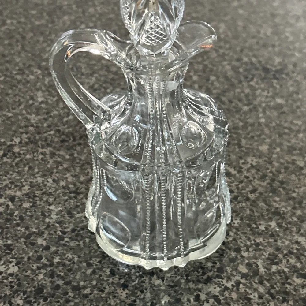 Vintage Clear Glass Decanter